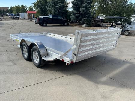 New 2027 Aluma 8014TA-EL-BT-RTD Utility Trailer