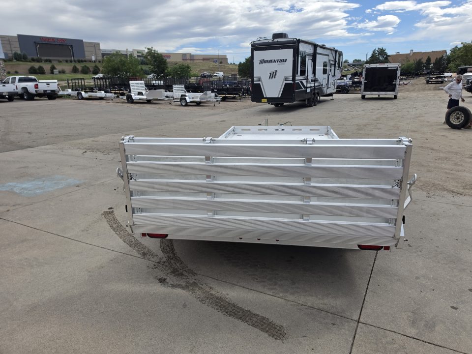 New 2027 Aluma 8016TA-EL-BT-RTD Utility Trailer
