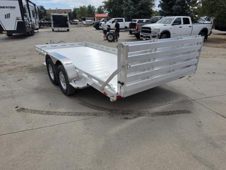 New 2027 Aluma 8016TA-EL-BT-RTD Utility Trailer