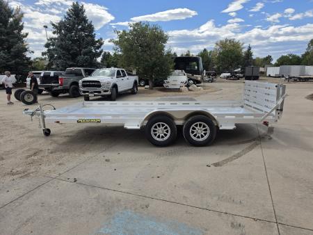 New 2027 Aluma 8016TA-EL-BT-RTD Utility Trailer