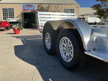 New 2027 Aluma 8016TA-EL-BT-RTD Utility Trailer