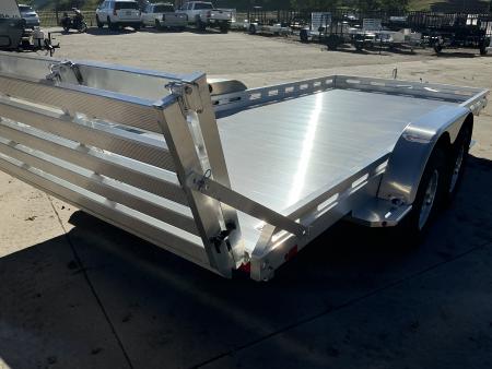 New 2027 Aluma 8016TA-EL-BT-RTD Utility Trailer