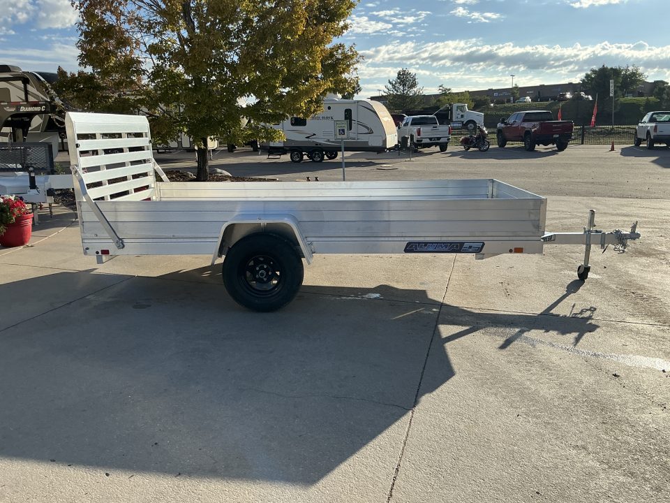 New 2027 Aluma 6812H-ESA-S-TG Utility Trailer