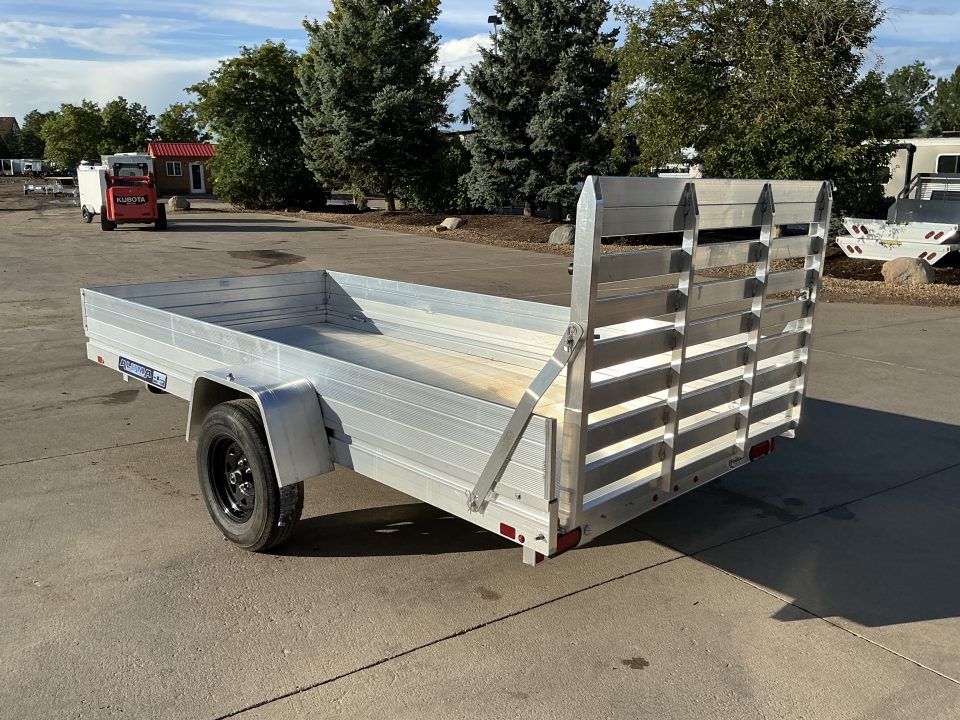 New 2027 Aluma 6812H-ESA-S-TG Utility Trailer