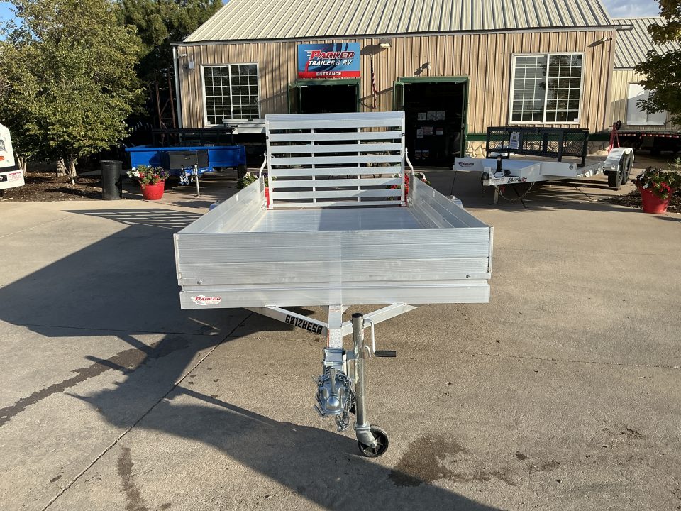 New 2027 Aluma 6812H-ESA-S-TG Utility Trailer