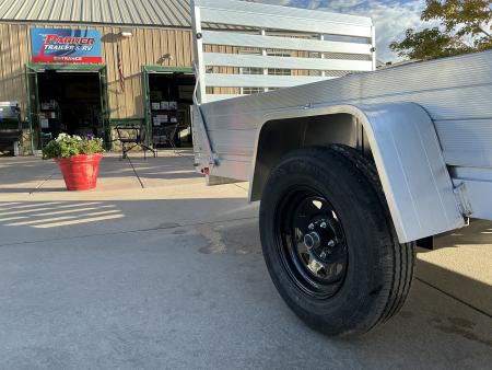 New 2027 Aluma 6812H-ESA-S-TG Utility Trailer