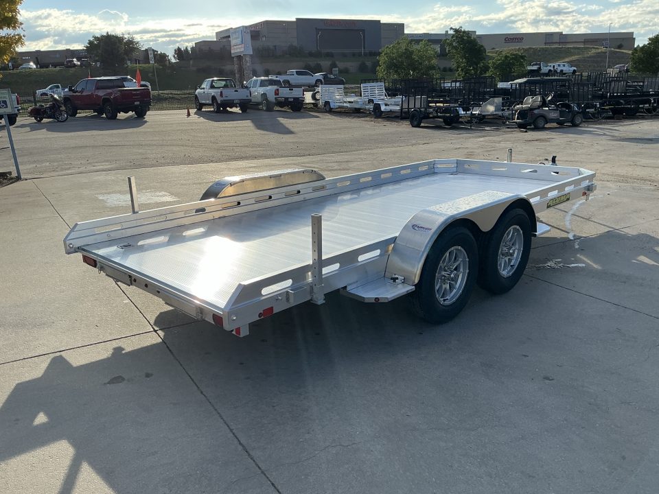 New 2027 Aluma 7816TA-EL-R-RTD Utility Trailer
