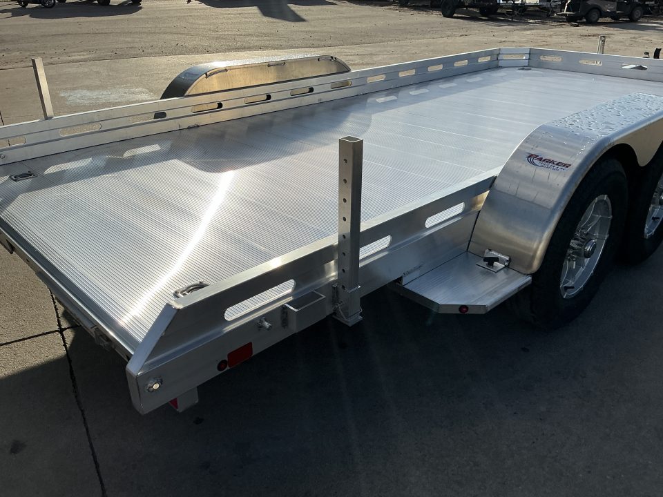 New 2027 Aluma 7816TA-EL-R-RTD Utility Trailer
