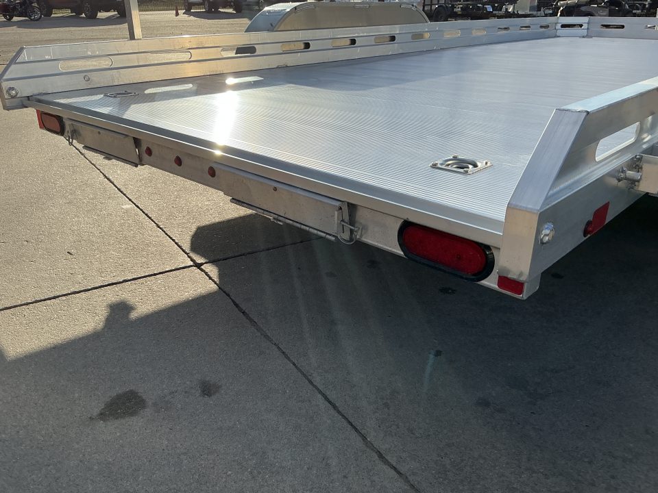 New 2027 Aluma 7816TA-EL-R-RTD Utility Trailer