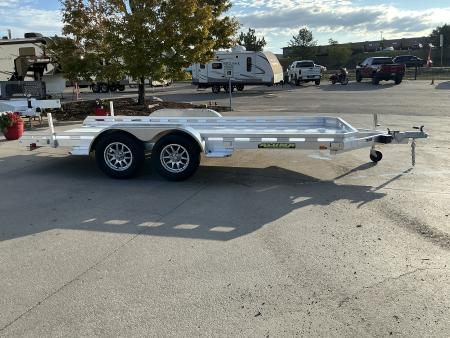 New 2027 Aluma 7816TA-EL-R-RTD Utility Trailer
