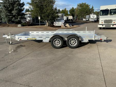 New 2027 Aluma 7816TA-EL-R-RTD Utility Trailer