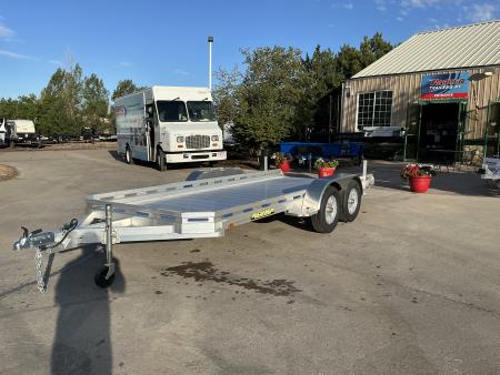 New 2027 Aluma 7816TA-EL-R-RTD Utility Trailer