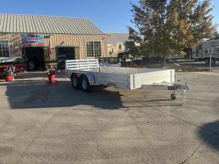 New 2027 Aluma 8116TA-EL-R-BT-SR Utility Trailer