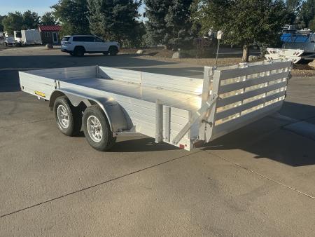New 2027 Aluma 8116TA-EL-R-BT-SR Utility Trailer