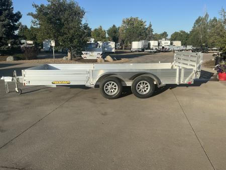 New 2027 Aluma 8116TA-EL-R-BT-SR Utility Trailer