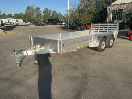 New 2027 Aluma 8116TA-EL-R-BT-SR Utility Trailer