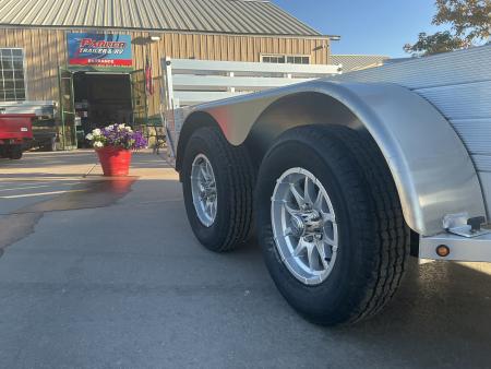 New 2027 Aluma 8116TA-EL-R-BT-SR Utility Trailer