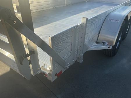 New 2027 Aluma 8116TA-EL-R-BT-SR Utility Trailer