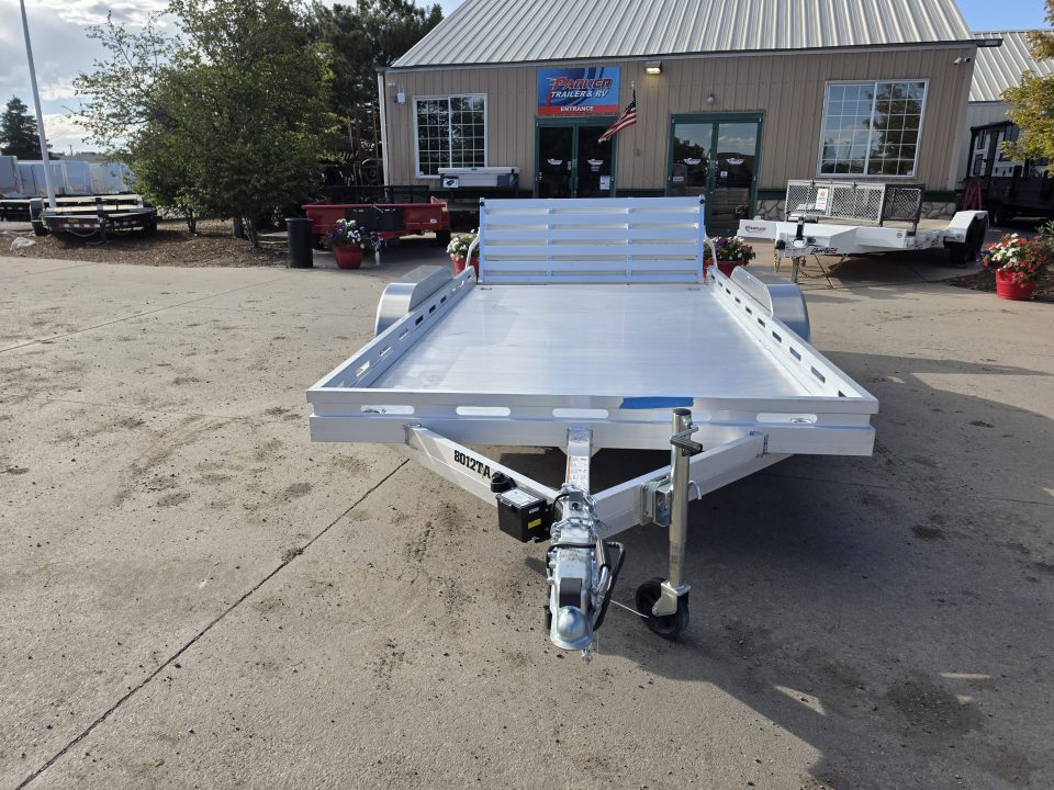New 2027 Aluma 8012TA-EL-BT-RTD Utility Trailer