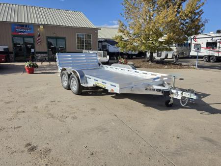 New 2027 Aluma 8012TA-EL-BT-RTD Utility Trailer