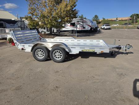 New 2027 Aluma 8012TA-EL-BT-RTD Utility Trailer