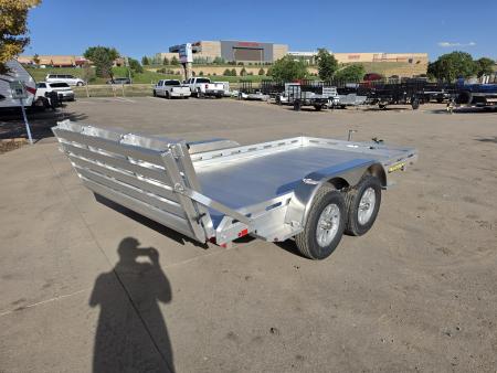New 2027 Aluma 8012TA-EL-BT-RTD Utility Trailer