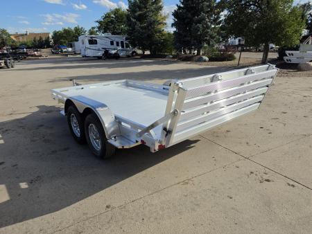 New 2027 Aluma 8012TA-EL-BT-RTD Utility Trailer