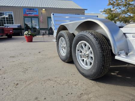 New 2027 Aluma 8012TA-EL-BT-RTD Utility Trailer