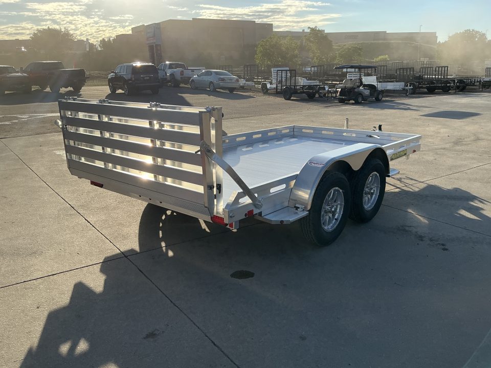 New 2027 Aluma 8012TA-EL-BT-RTD Utility Trailer