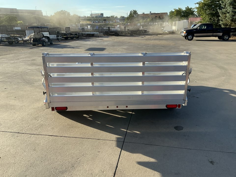 New 2027 Aluma 8012TA-EL-BT-RTD Utility Trailer