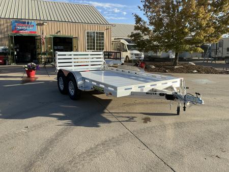 New 2027 Aluma 8012TA-EL-BT-RTD Utility Trailer