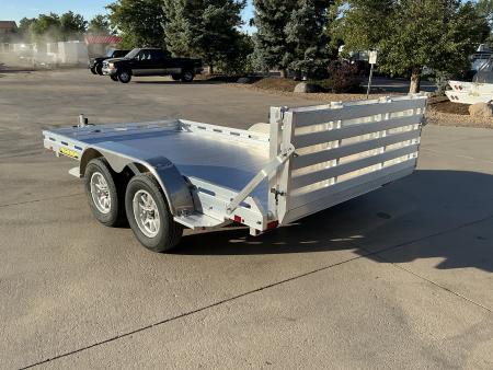 New 2027 Aluma 8012TA-EL-BT-RTD Utility Trailer
