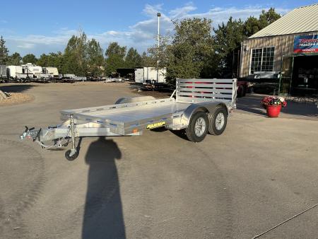 New 2027 Aluma 8012TA-EL-BT-RTD Utility Trailer