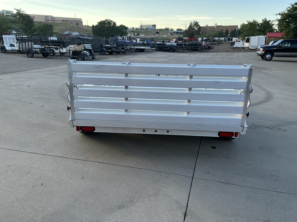 New 2027 Aluma 8012TA-EL-BT-RTD Utility Trailer