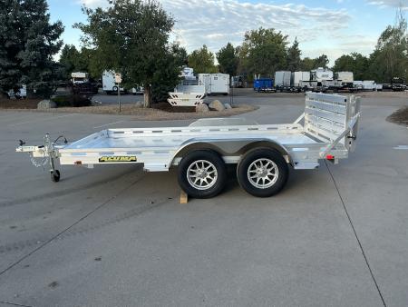 New 2027 Aluma 8012TA-EL-BT-RTD Utility Trailer