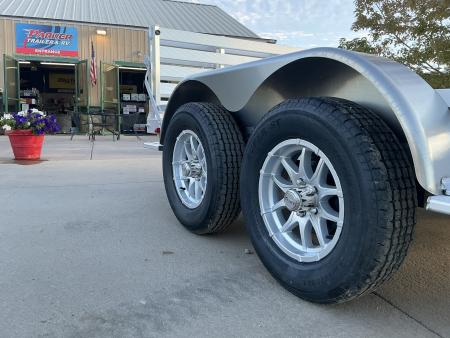 New 2027 Aluma 8012TA-EL-BT-RTD Utility Trailer
