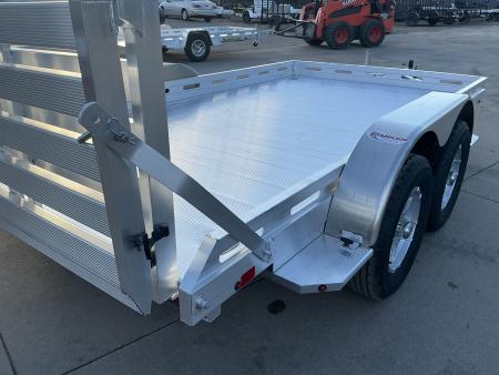 New 2027 Aluma 8012TA-EL-BT-RTD Utility Trailer