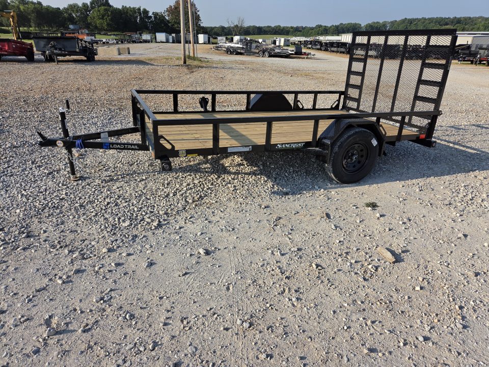 New 2027 Load Trail 77X12 SINGLE 3.5K TUBE TOP UTILITY W/4' SPRING GATE