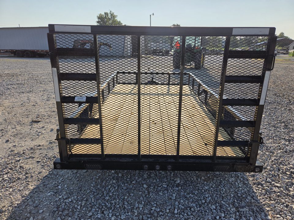 New 2027 Load Trail 77X12 SINGLE 3.5K TUBE TOP UTILITY W/4' SPRING GATE