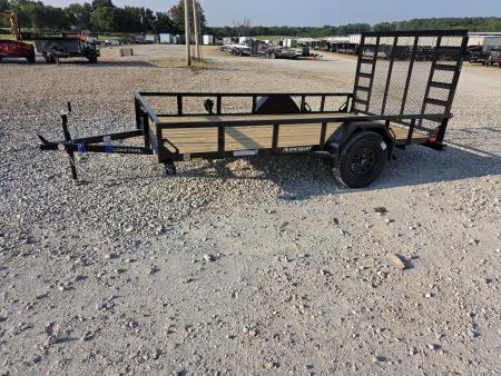 New 2027 Load Trail 77X12 SINGLE 3.5K TUBE TOP UTILITY W/4' SPRING GATE