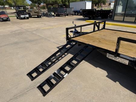 New #388956 2027 LOAD TRAIL UE 16 X 83 TANDEM AXLE UTILITY W/ RAMP GATE 7K