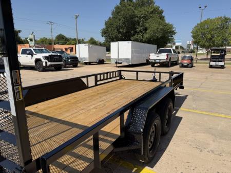New #388956 2027 LOAD TRAIL UE 16 X 83 TANDEM AXLE UTILITY W/ RAMP GATE 7K