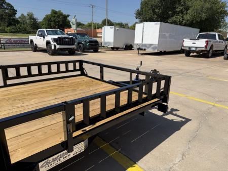 New #388956 2027 LOAD TRAIL UE 16 X 83 TANDEM AXLE UTILITY W/ RAMP GATE 7K