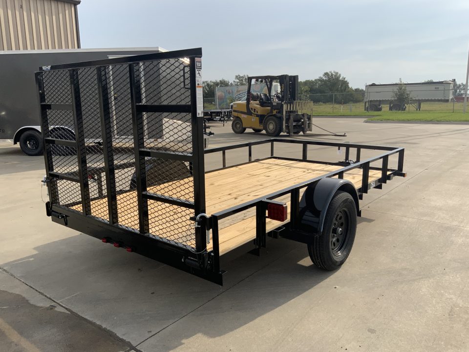 New 2027 Top Hat 77 x 12 DSA Utility Trailer
