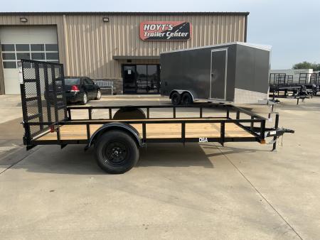 New 2027 Top Hat 77 x 12 DSA Utility Trailer