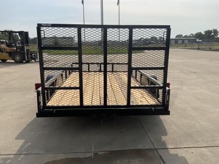 New 2027 Top Hat 77 x 12 DSA Utility Trailer