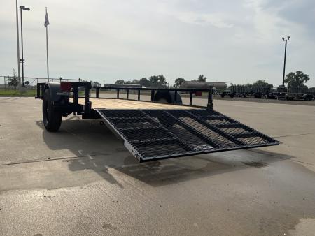 New 2027 Top Hat 77 x 12 DSA Utility Trailer