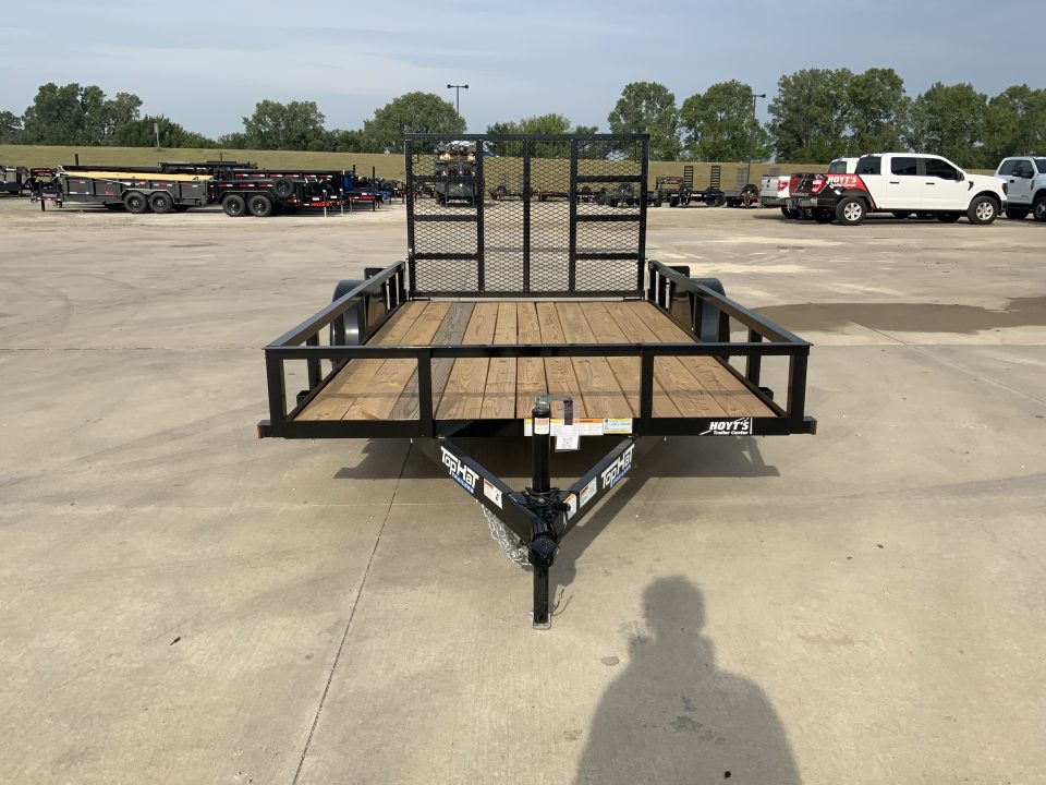New 2027 Top Hat 77 x 12 DSA Utility Trailer