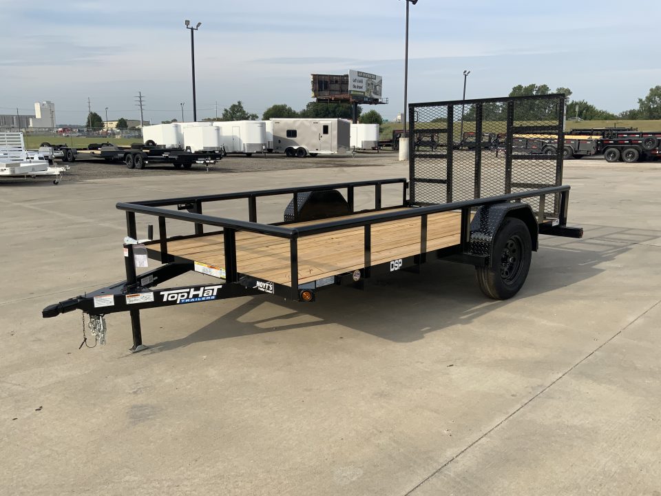 New 2027 Top Hat 77 x 12 DSP Utility Trailer