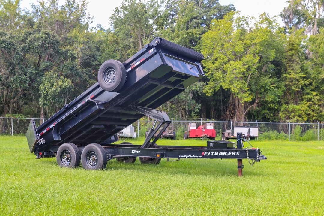 Used 2023 7X16 PJ Dump Trailer